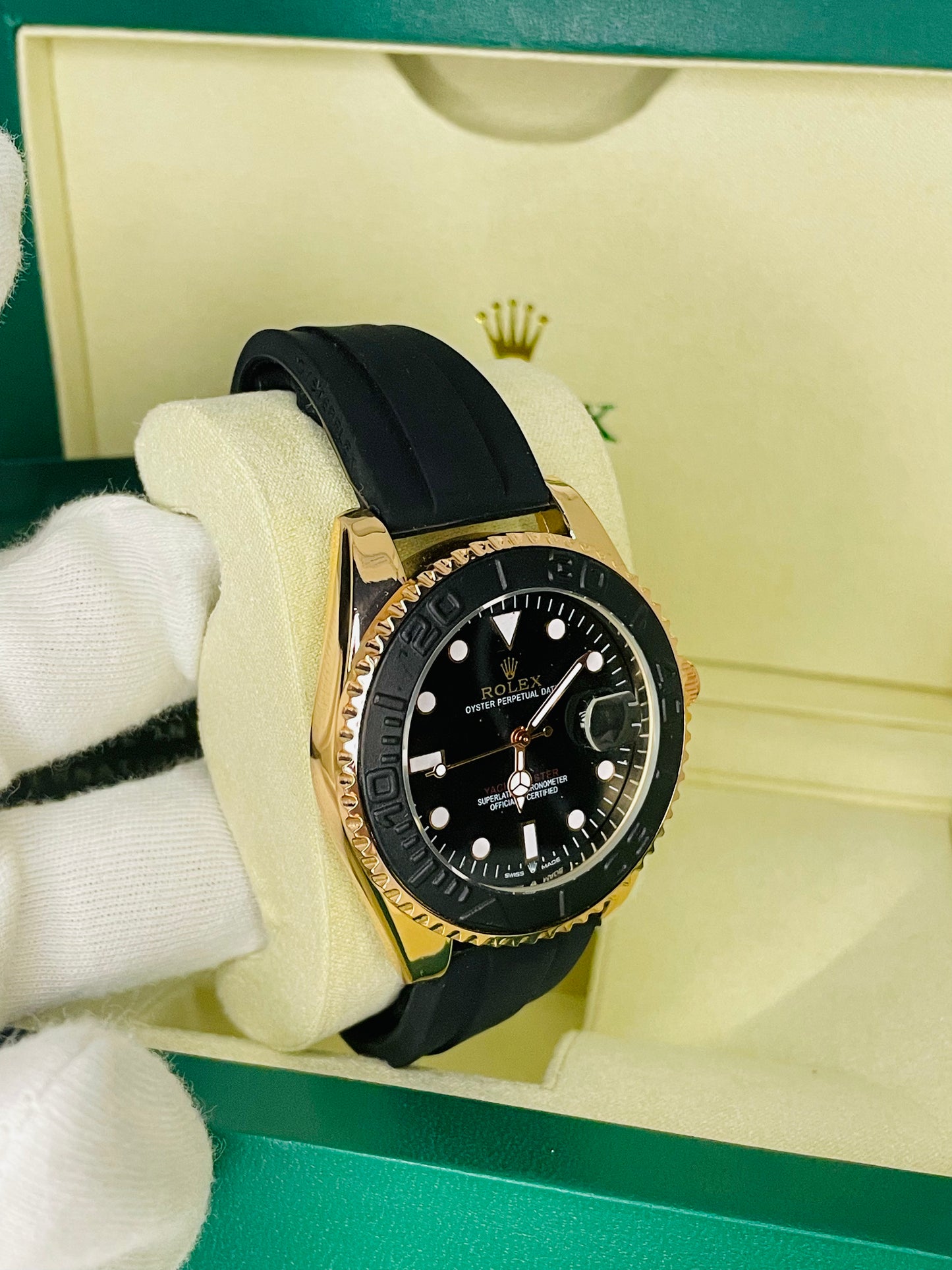 Rolex Yatch Master (silicone straps)