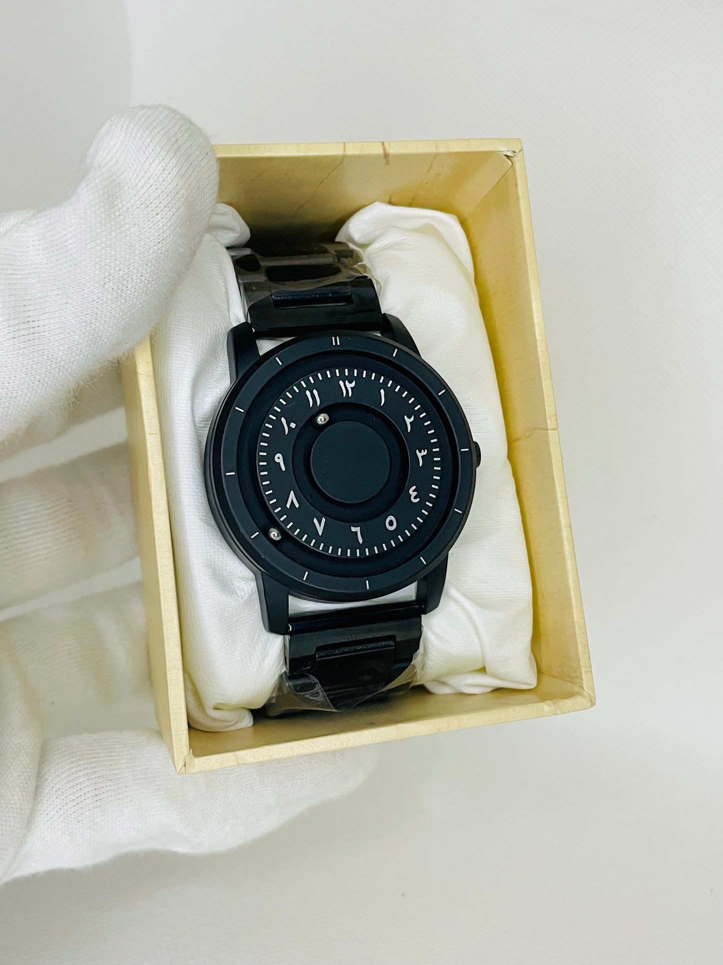 BLACK AURA WATCH (ARABIC DIAL)